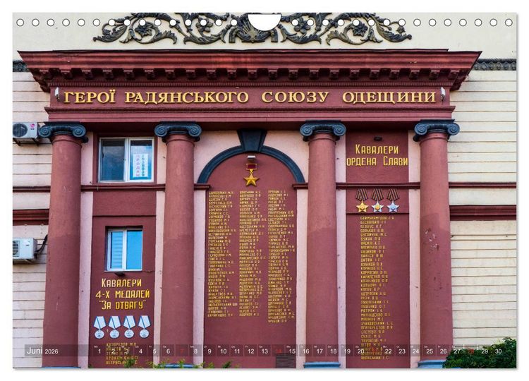 Produktbild: Odessa- Die sch&ouml;ne Stadt am Schwarzen Meer (Wandkalender 2026 DIN A4 quer), CALVENDO Monatskalender