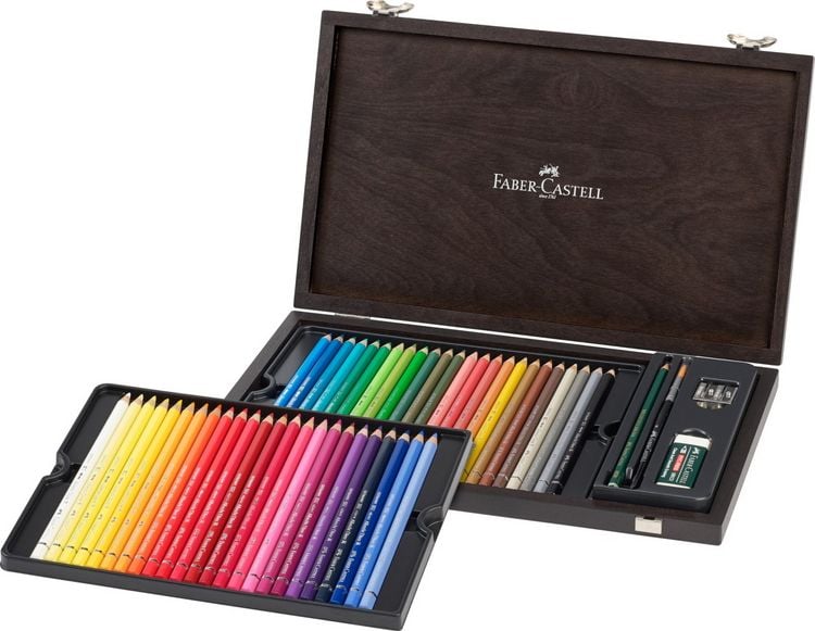 Produktbild: Faber-Castell Aquarellstifte Albrecht D&uuml;rer, 48er Set Holzkoffer