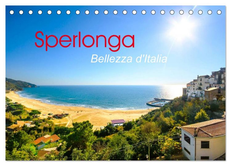 Produktbild: Sperlonga - Bellezza d'Italia (Tischkalender 2026 DIN A5 quer), CALVENDO Monatskalender