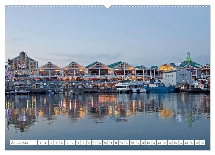 Produktbild: S&uuml;dafrika - Kapstadt (hochwertiger Premium Wandkalender 2026 DIN A2 quer), Kunstdruck in Hochglanz