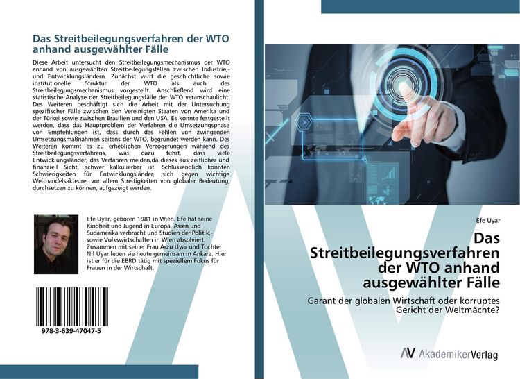 Produktbild: Das Streitbeilegungsverfahren der WTO anhand ausgew&auml;hlter F&auml;lle