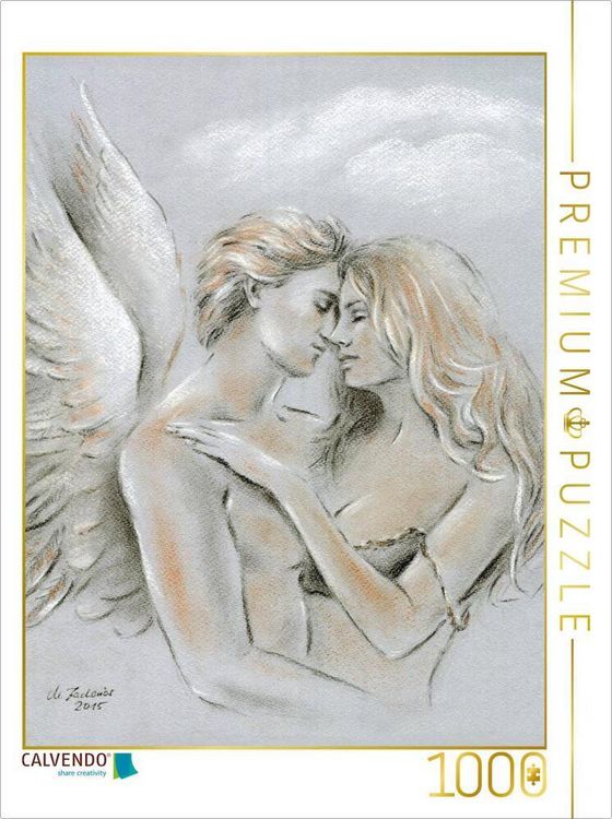 Produktbild: CALVENDO Puzzle Traumhafter Engel auf Erden | 1000 Teile Lege-Gr&ouml;&szlig;e 64x48cm Foto-Puzzle f&uuml;r gl&uuml;ckliche Stunden