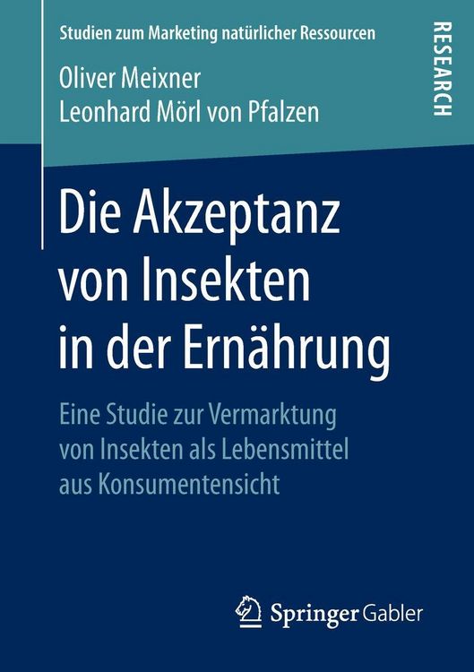 Produktbild: Die Akzeptanz von Insekten in der Ern&auml;hrung