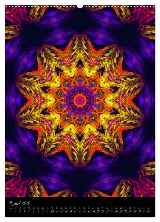 Produktbild: Mandala - Esoterik & Meditation (Wandkalender 2026 DIN A2 hoch), CALVENDO Monatskalender