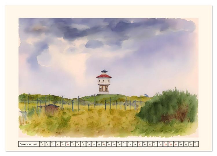 Produktbild: Reise durch Ostfriesland (Wandkalender 2026 DIN A4 quer), CALVENDO Monatskalender