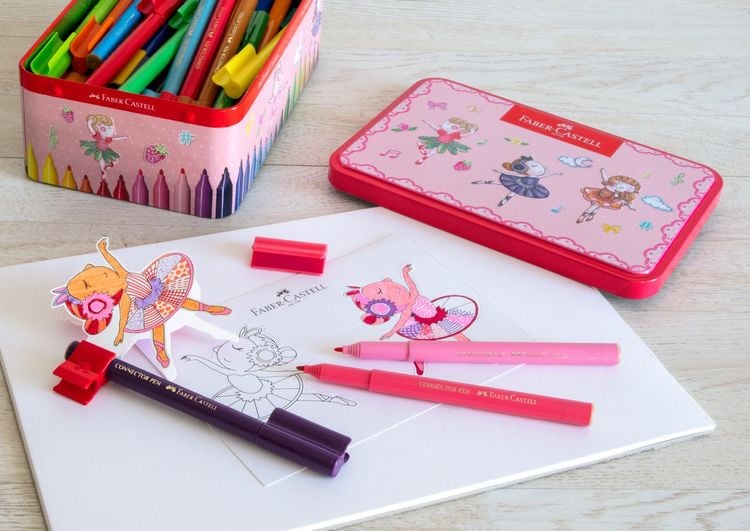 Produktbild: Filzstift CONNECTOR Ballerinabox
