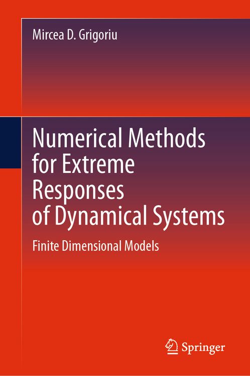 Produktbild: Numerical Methods for Extreme Responses of Dynamical Systems