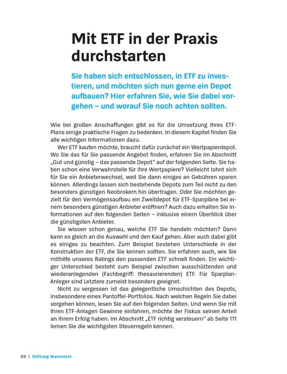 Produktbild: Anlegen mit ETF