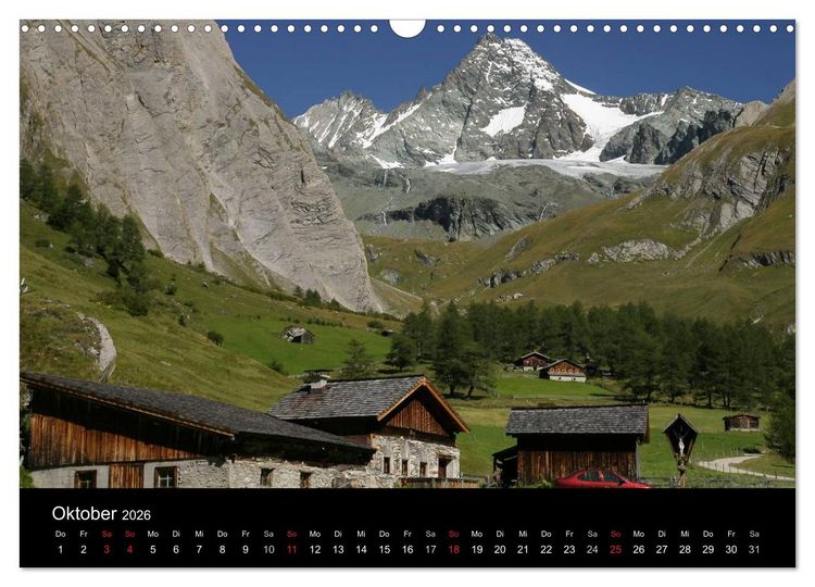 Produktbild: Osttiroler Impressionen (Wandkalender 2026 DIN A3 quer), CALVENDO Monatskalender