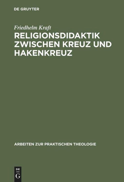 Produktbild: Religionsdidaktik zwischen Kreuz und Hakenkreuz