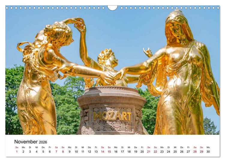 Produktbild: Dresden, Pure Eleganz an der Elbe (Wandkalender 2026 DIN A3 quer), CALVENDO Monatskalender