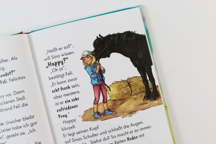 Produktbild: Reiterhof Ponygl&uuml;ck (Band 1) - Ein Pony f&uuml;r Sina
