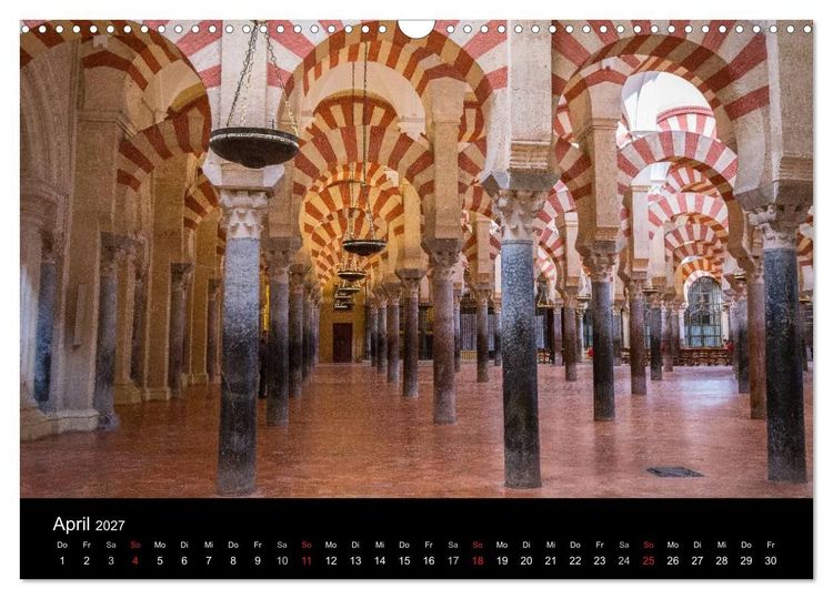 Produktbild: Andalusien (Wandkalender 2027 DIN A3 quer), CALVENDO Monatskalender