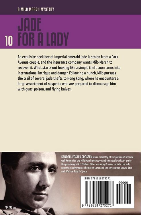 Produktbild: Milo March #10: Jade for a Lady