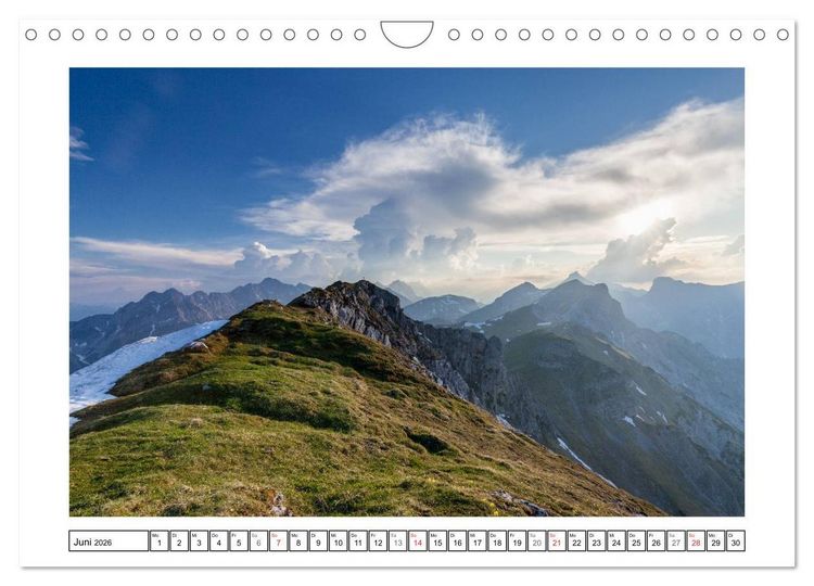 Produktbild: Geheimnisvolle Alpen (Wandkalender 2026 DIN A4 quer), CALVENDO Monatskalender