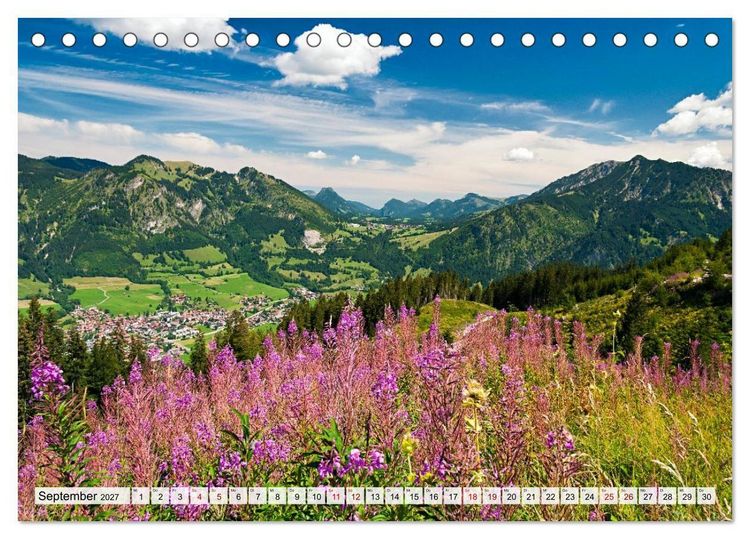 Produktbild: Traumhaftes Allg&auml;u (Tischkalender 2027 DIN A5 quer), CALVENDO Monatskalender