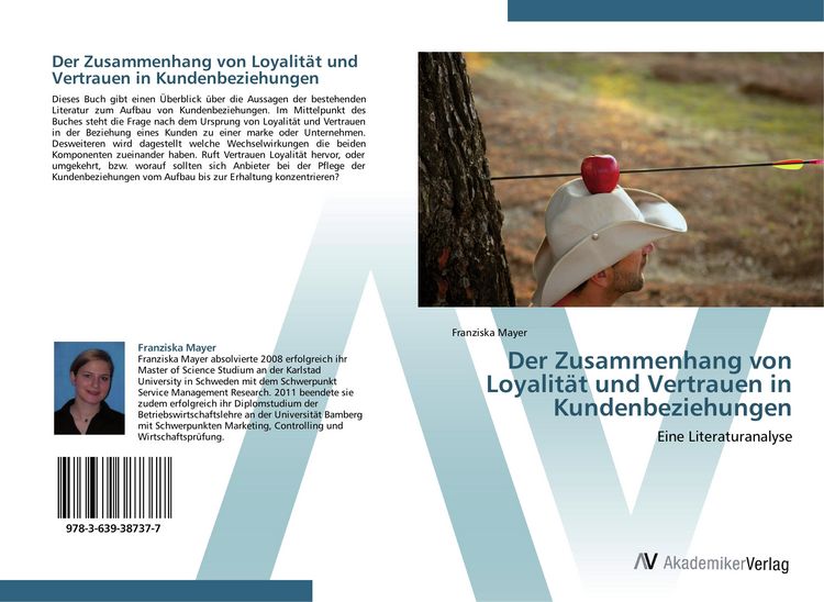 Produktbild: Der Zusammenhang von Loyalit&auml;t und Vertrauen in Kundenbeziehungen