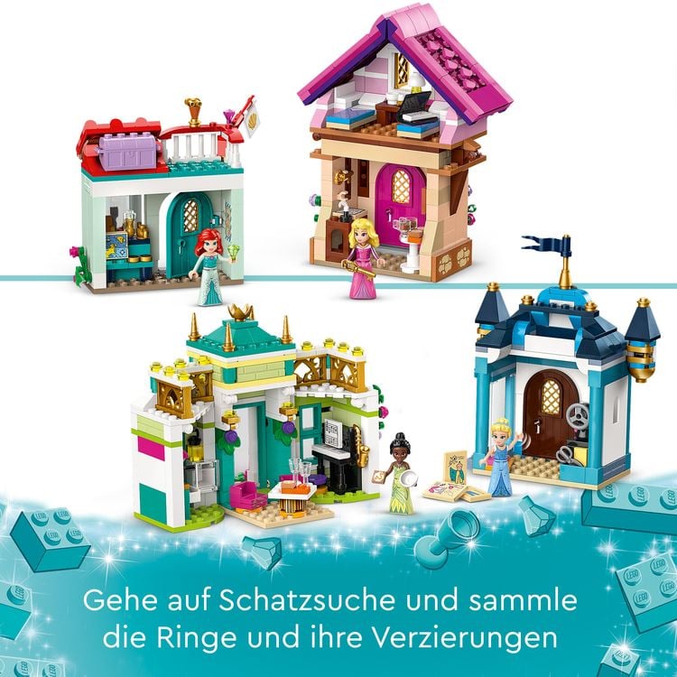 Produktbild: LEGO Disney Princess 43246 Disney Prinzessinnen Abenteuermarkt Spielzeug