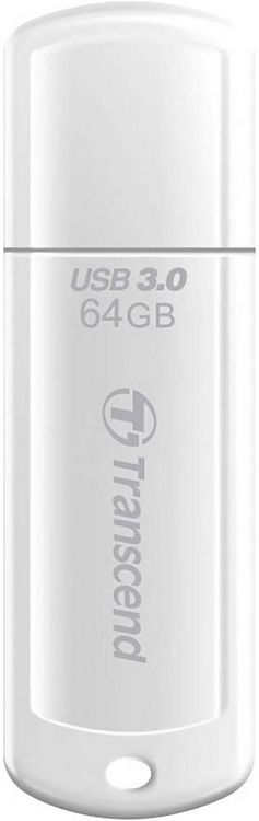 Produktbild: Transcend JetFlash&reg; 730 USB-Stick 64 GB Wei&szlig; TS64GJF730 USB-A (USB 3.2 Gen 1)