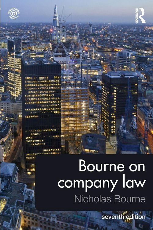 Produktbild: Bourne on Company Law