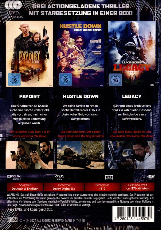 Produktbild: Shoot Out Collection [3 DVDs]