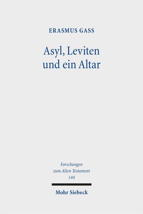 Produktbild: Asyl, Leviten und ein Altar