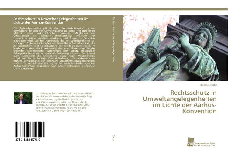 Produktbild: Rechtsschutz in Umweltangelegenheiten im Lichte der Aarhus-Konvention