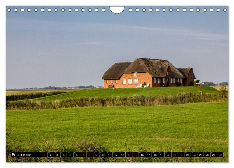Produktbild: Nordseeinsel Pellworm 2026 (Wandkalender 2026 DIN A4 quer), CALVENDO Monatskalender