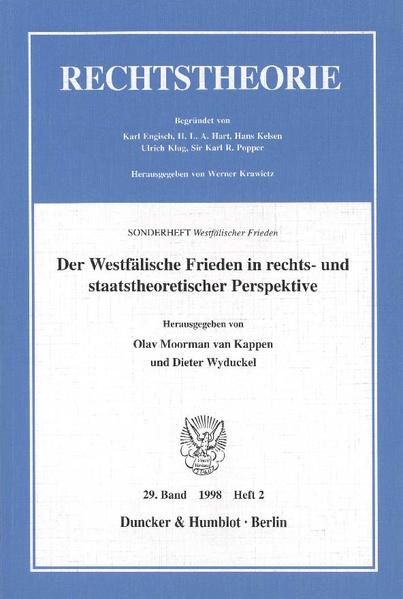Produktbild: Der Westf&auml;lische Frieden in rechts- und staatstheoretischer Perspektive.