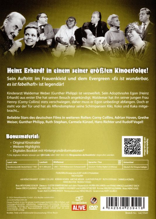 Produktbild: Heinz Erhardt: Ach Egon! (Neuauflage)