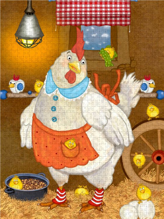 Produktbild: CALVENDO Puzzle Mein Huhn Emma | 1000 Teile Lege-Gr&ouml;&szlig;e 64x48cm Foto-Puzzle f&uuml;r gl&uuml;ckliche Stunden
