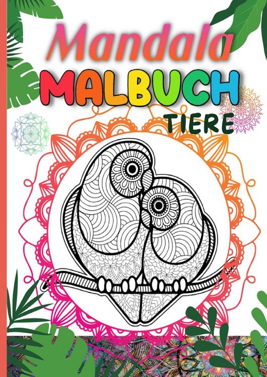 Produktbild: Mandala Malbuch Tiere