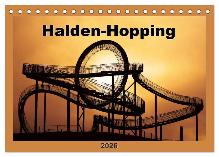 Produktbild: Halden-Hopping (Tischkalender 2026 DIN A5 quer), CALVENDO Monatskalender