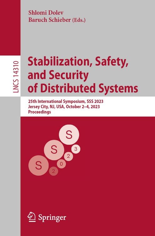 Produktbild: Stabilization, Safety, and Security of Distributed Systems