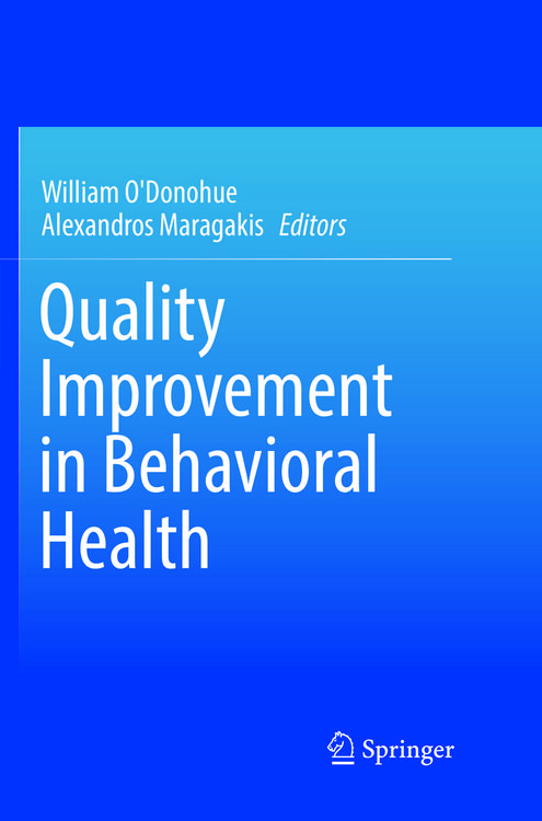 Produktbild: Quality Improvement in Behavioral Health