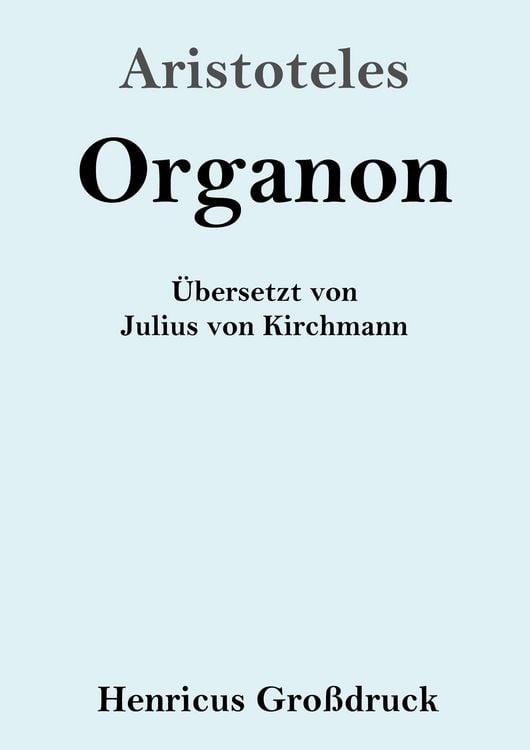 Produktbild: Organon (Gro&szlig;druck)