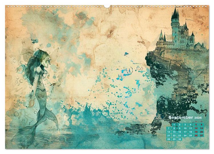 Produktbild: Zwischen Traum und Trag&ouml;die (Wandkalender 2026 DIN A2 quer), CALVENDO Monatskalender