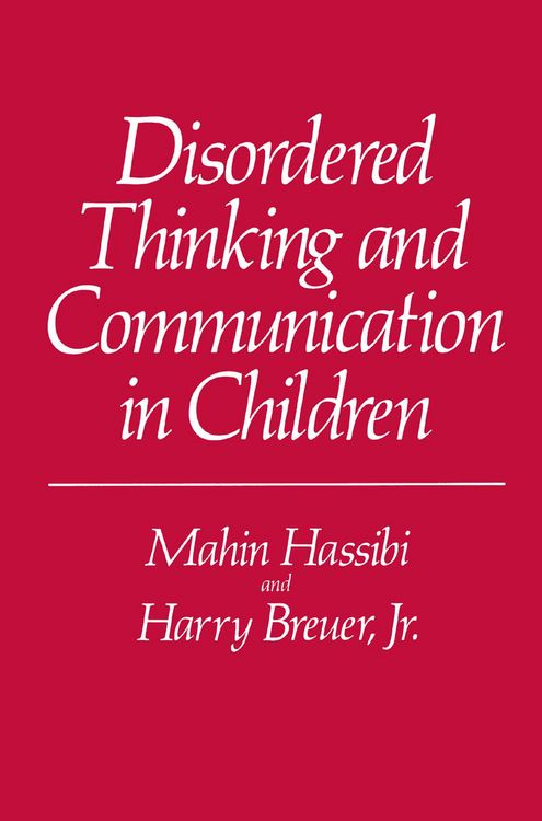 Produktbild: Disordered Thinking and Communication in Children