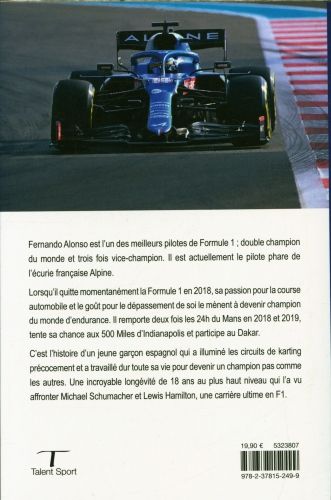 Produktbild: Fernando Alonso : des Asturies &agrave; Alpine