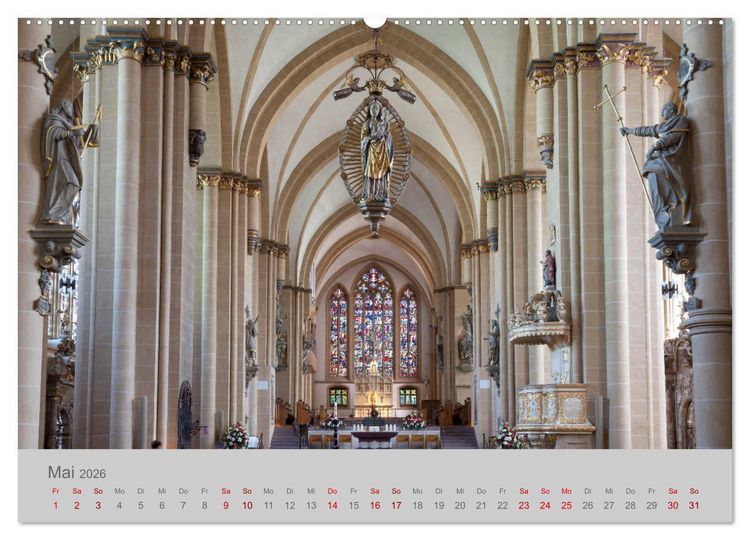 Produktbild: Paderborn Domstadt am Eggegebirge (hochwertiger Premium Wandkalender 2026 DIN A2 quer), Kunstdruck in Hochglanz