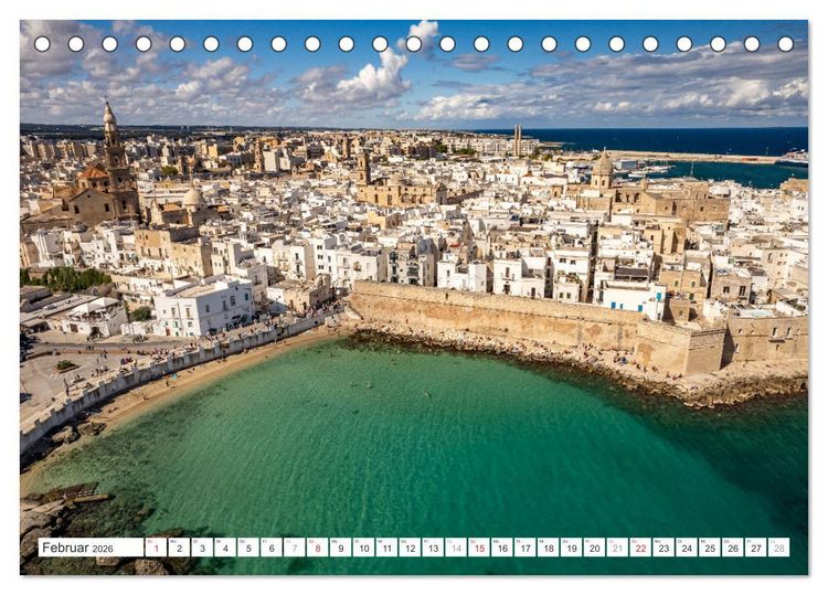 Produktbild: Italien - Apulien (Tischkalender 2026 DIN A5 quer), CALVENDO Monatskalender