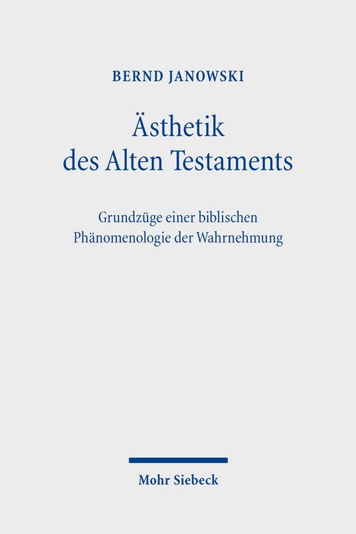 Produktbild: &Auml;sthetik des Alten Testaments