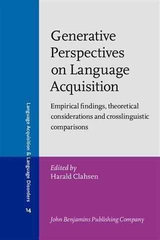 Produktbild: Generative Perspectives on Language Acquisition