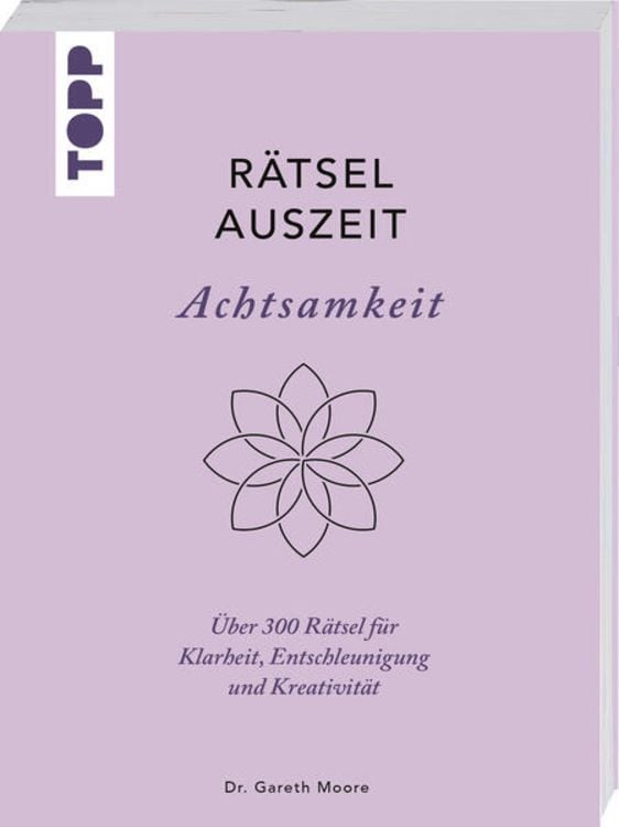 Produktbild: RätselAuszeit – Achtsamkeit. Über 300 Rätsel für Klarheit, Entschleunigung und Kreativität