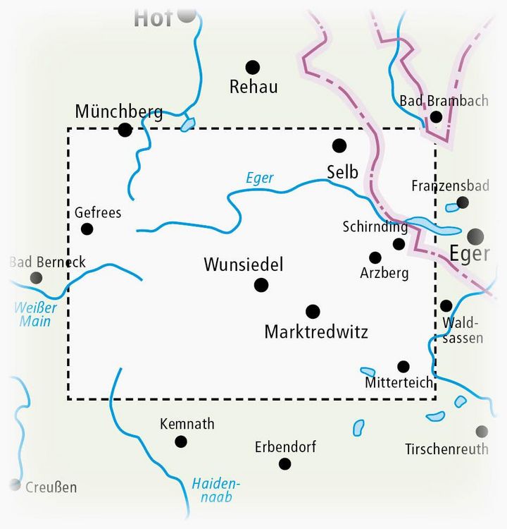 Produktbild: Fichtelgebirge 1:50 000