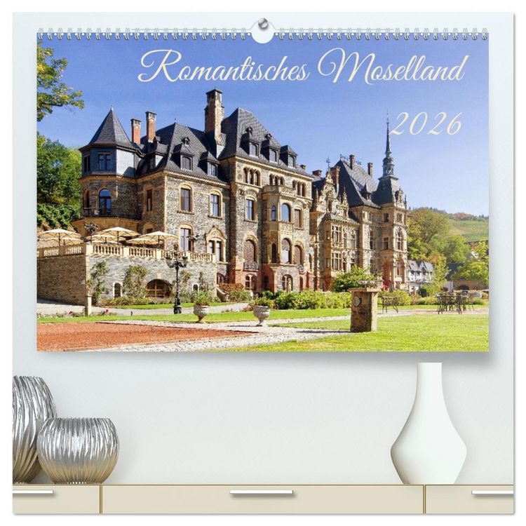 Produktbild: Romantisches Moselland (hochwertiger Premium Wandkalender 2026 DIN A2 quer), Kunstdruck in Hochglanz