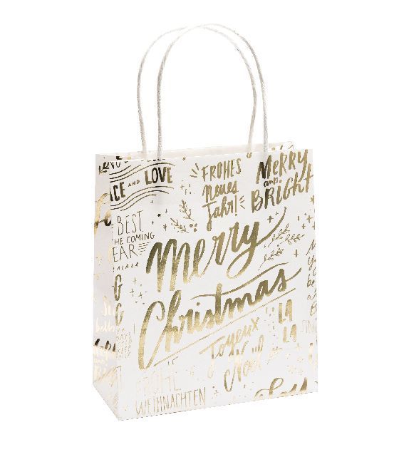 Produktbild: Papiert&uuml;ten, Merry Christmas, Rot