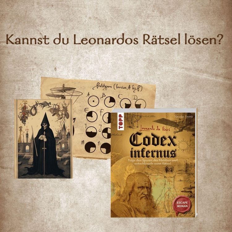 Produktbild: Leonardo da Vincis Codex Infernus. Escape-Roman