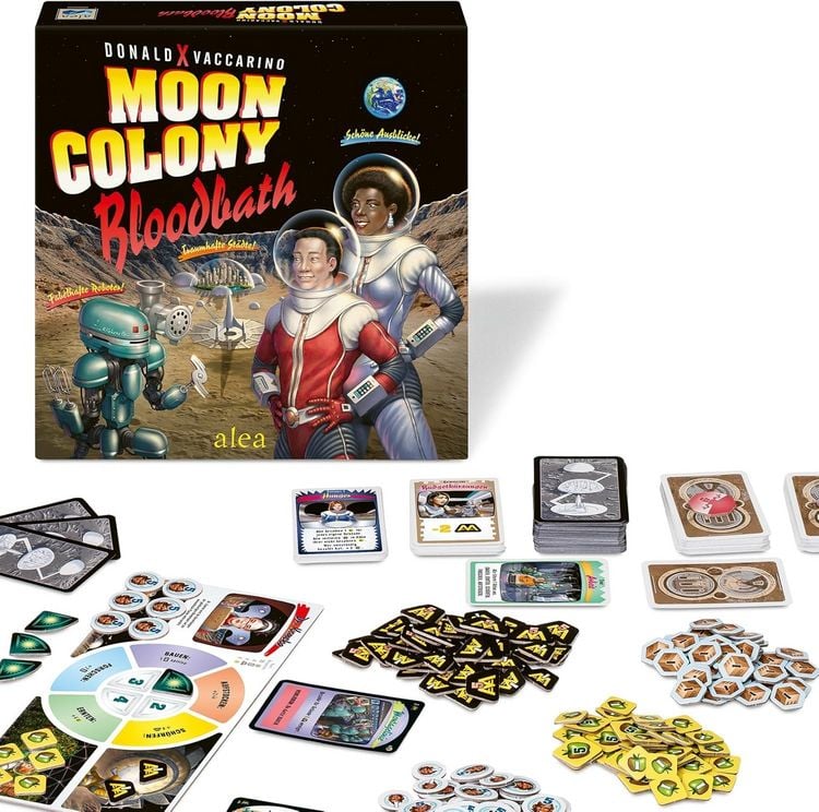 Produktbild: Moon Colony Bloodbath - Gesellschaftsspiel & Brettspiel ab 14 Jahre