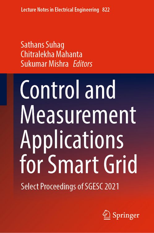 Produktbild: Control and Measurement Applications for Smart Grid